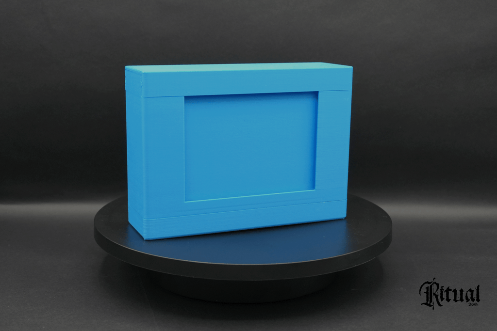 Low Profile Modular Deck Box Blue