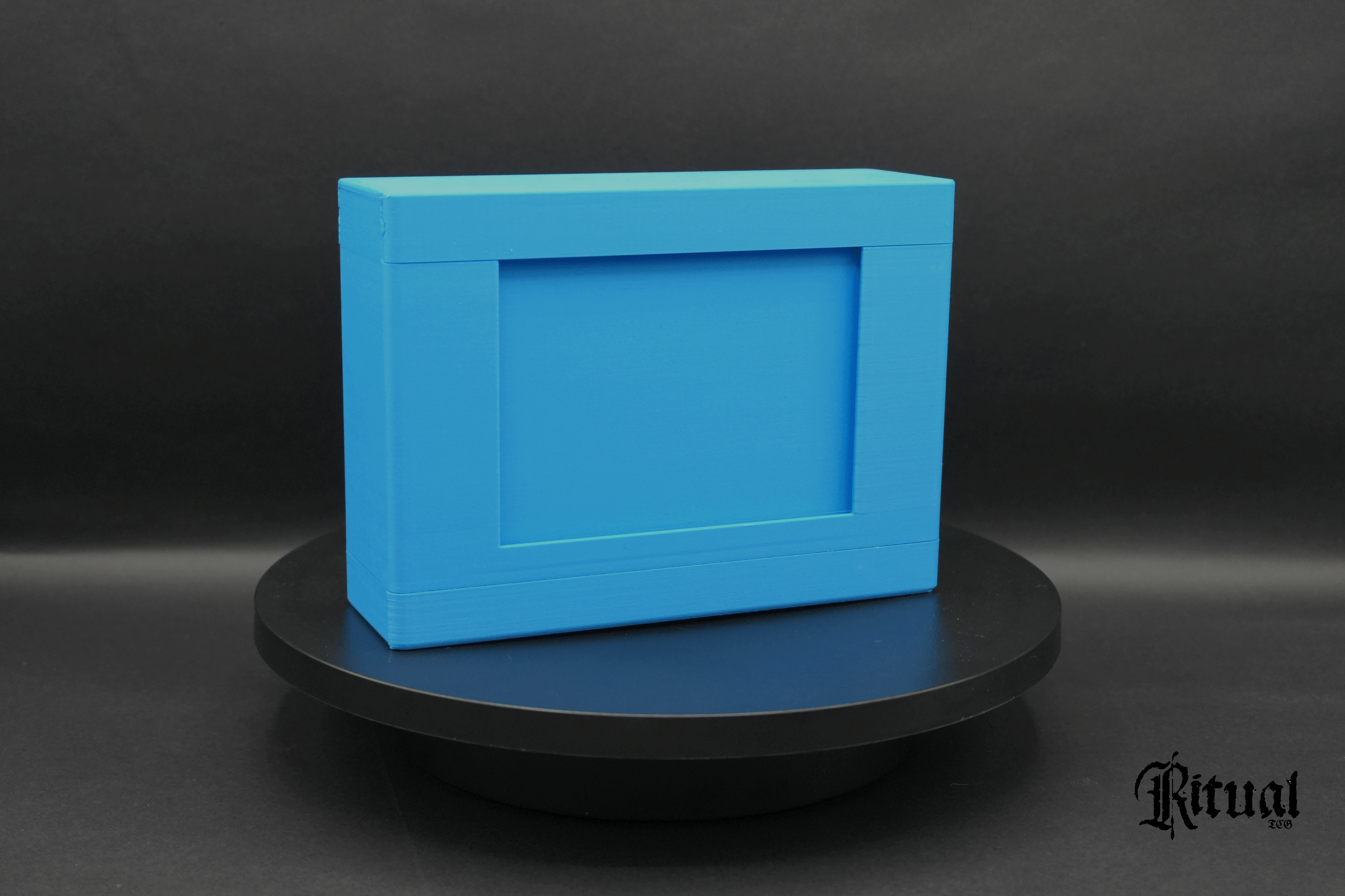 Low Profile Modular Deck Box Blue