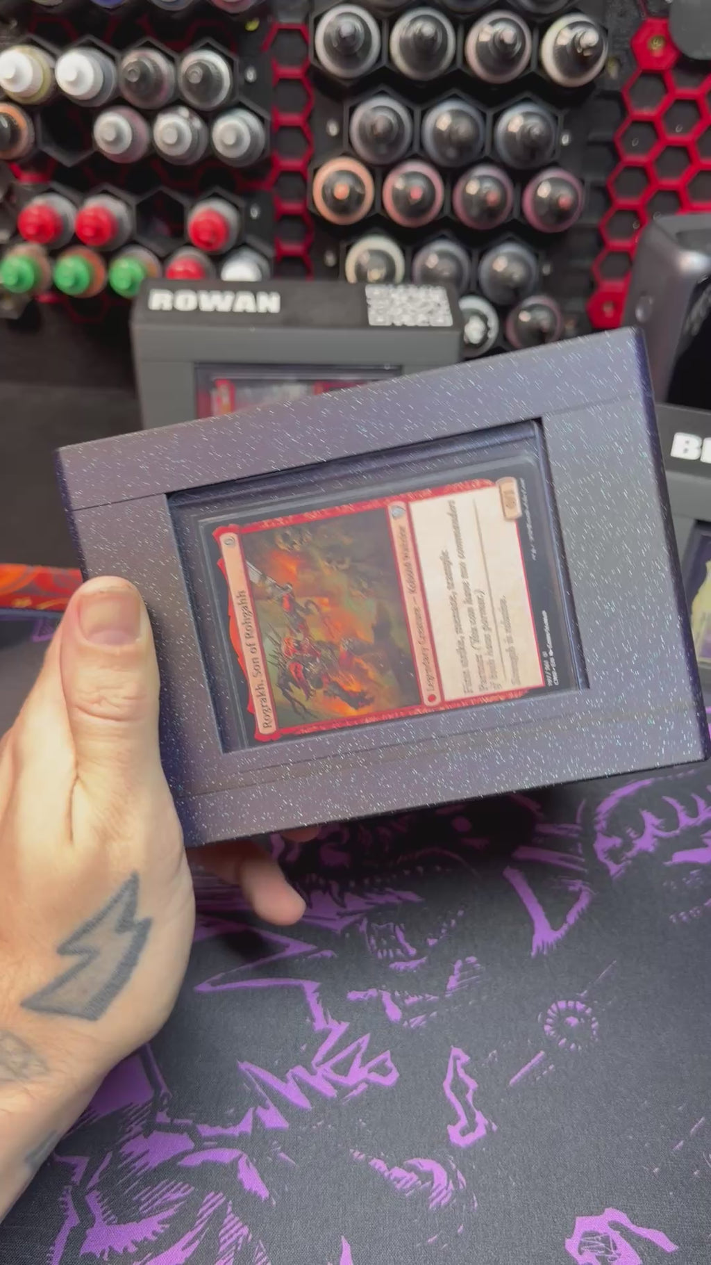 Low Profile Modular Deck Box for MTG