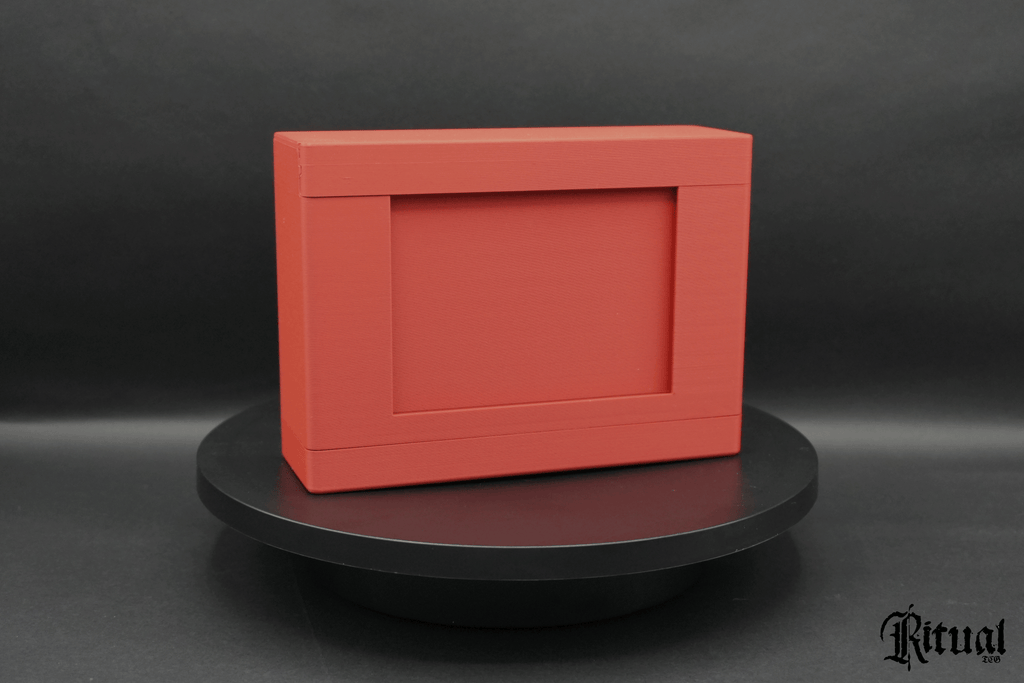 Low Profile Modular Deck Box Red