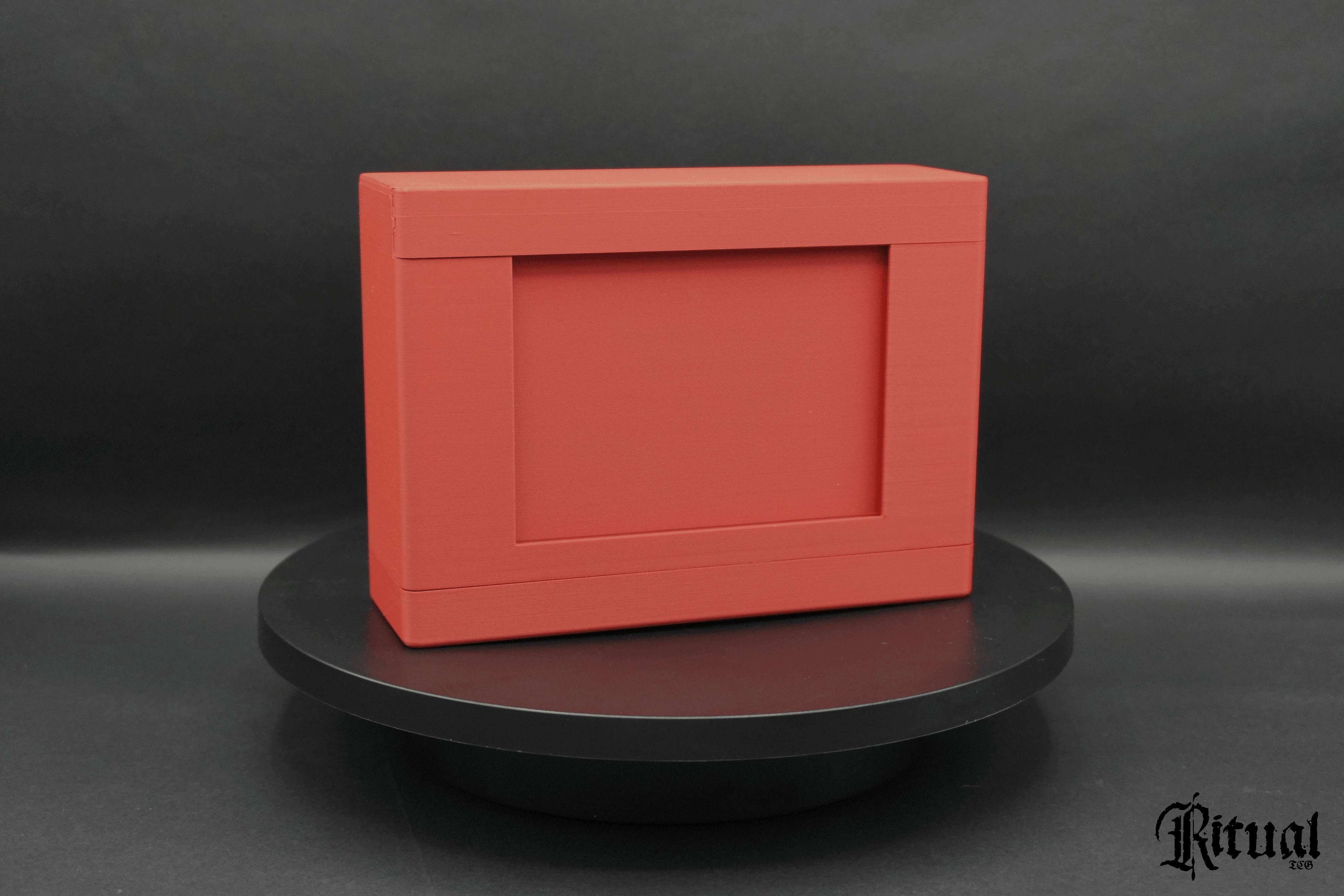 Low Profile Modular Deck Box Red